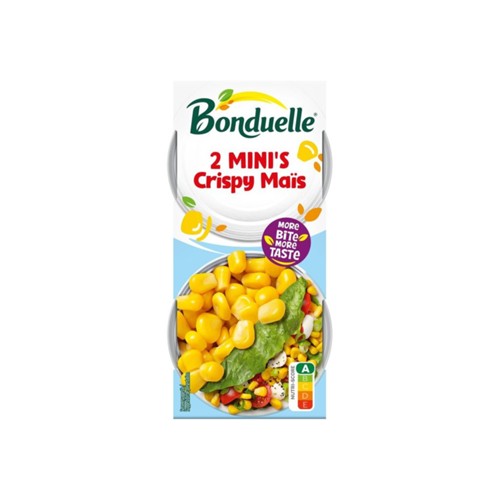 Bonduelle crispy mais 2-pack