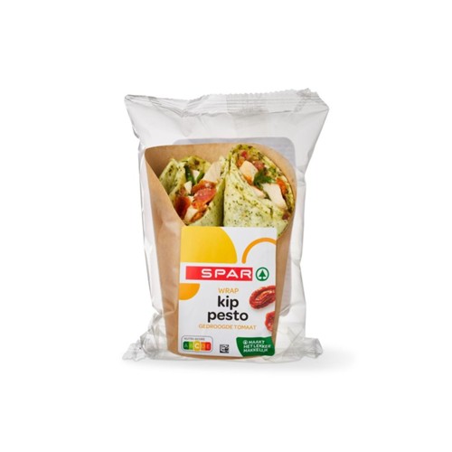 SPAR wrap kip pesto