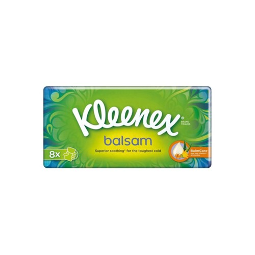 Kleenex zakdoekjes balsem 8 stuks