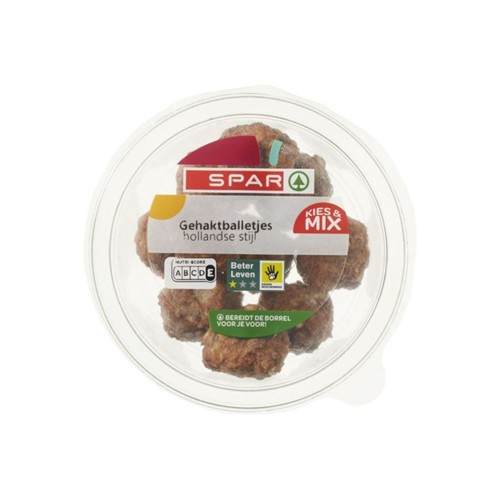 Spar gehaktballetjes Hollandse 110 Gram