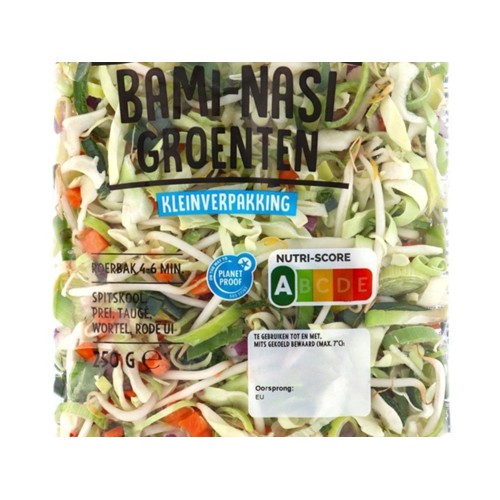 Bami nasi groenten 250 Gram