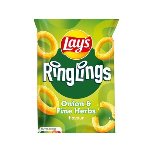 Lay's ringlings Zak 125 Gram