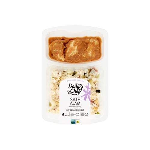 Daily Chef saté jam met nasi goreng  450 gram