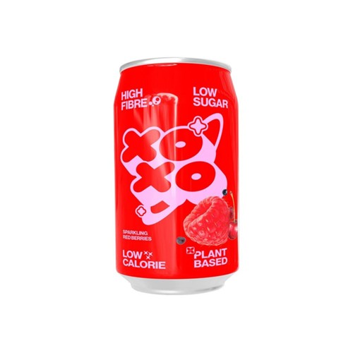 XOXO Red Berries fruit soda 300 ml