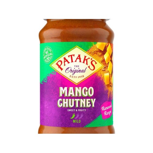 Patak's chutney sweet mango Pot(je) 340 gr