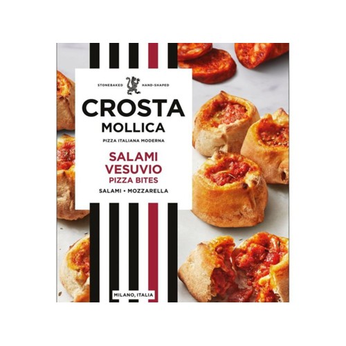 Crosta & Mollica pizza bites salami 270 gram