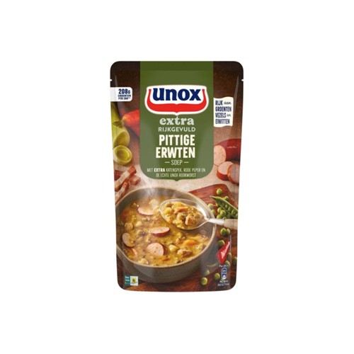 Unox erwtensoep pittig zak 570 ml