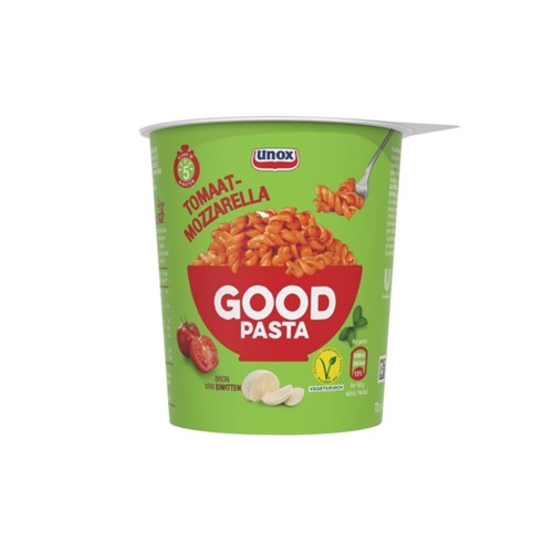 Unox goodpasta tomaat-mozzarella kuipje 72 gr