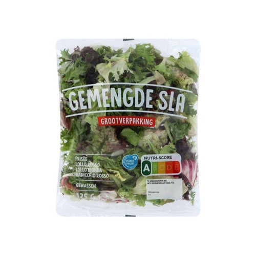 Sla gemengd zak 125 gram