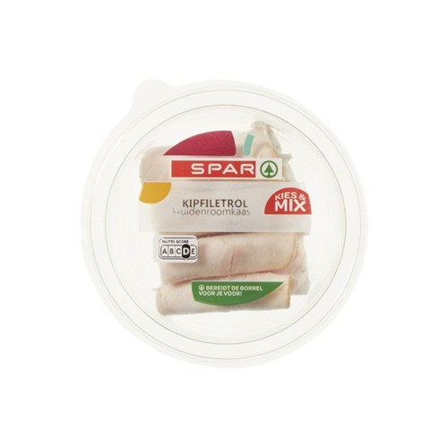 Spar kiprol met kruidenkaas 80 Gram