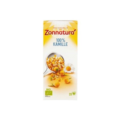 Zonnatura kamille thee bio doos 20 stuks