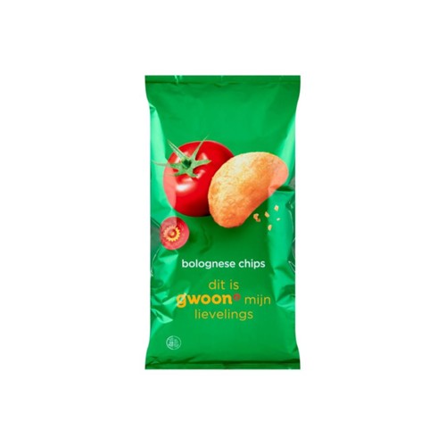 g'woon chips bolognese 250 gram