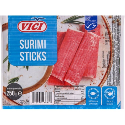 Vici surimi sticks 250 Gram