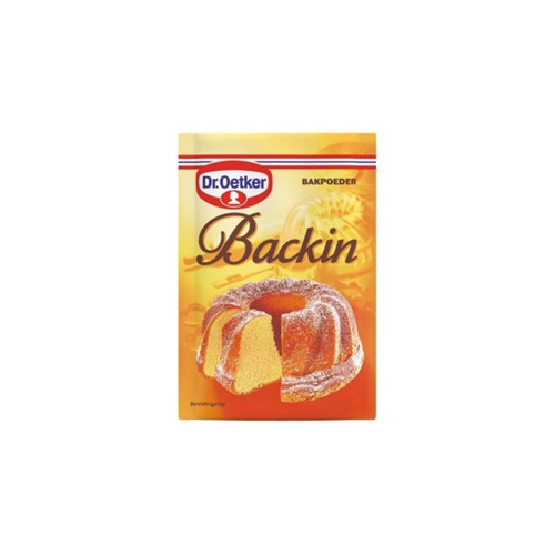 Dr. Oetker bakpoeder backin
