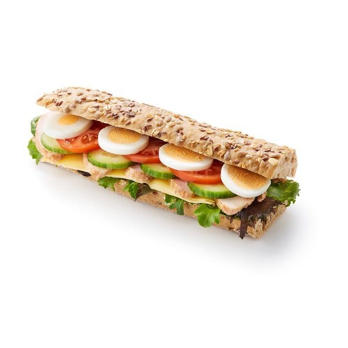 Meergranen ciabatta gezond kip