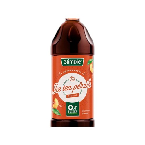 Slimpie siroop Ice tea Perzik smaak 650 Milliliter