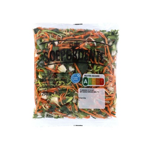 Soepgroenten fijn zak 250 gram