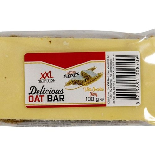 XXL Nutrition delicious oat bar white chocolate cherry 100 Gram