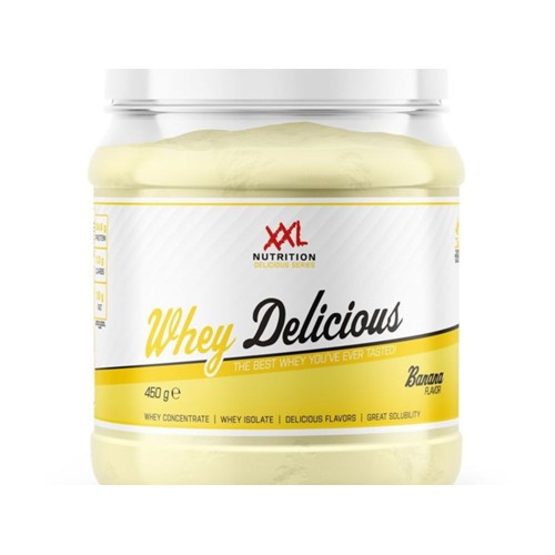 XXL Nutrition whey delicious banaan 450g