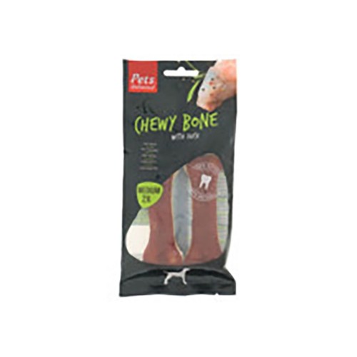 Pets Unlimited chewy bone eend medium zak 2 stuks