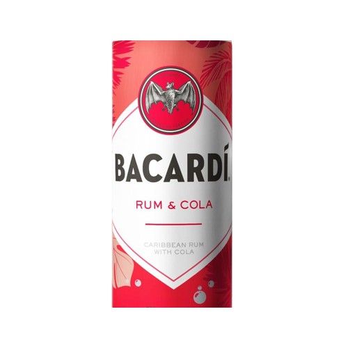 Bacardi Carta blanca cola 330 ml