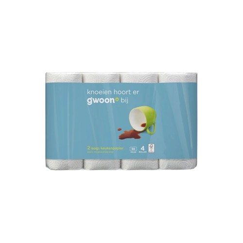 g'woon keukenpapier 2-laags