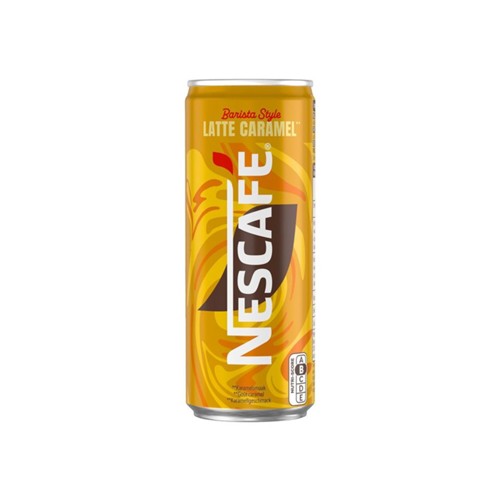 Nescafe Ready To Drink koffie Caramel Latte 250 Milliliter