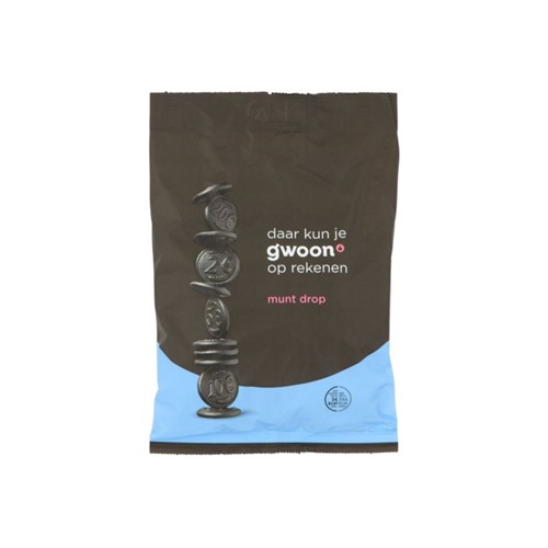 g'woon munten drop 400 gram
