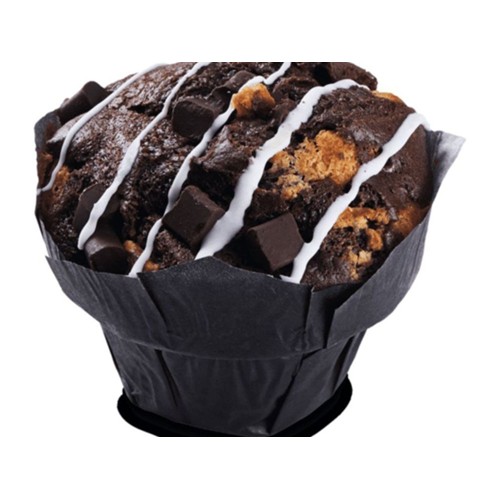 SPAR muffin met witte en bruine chocolade chocolade Los 130 Gram