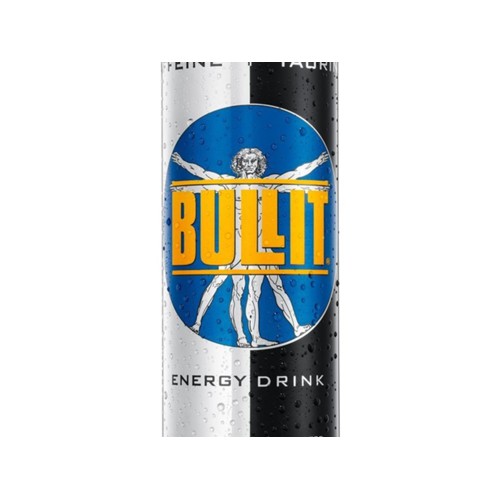 Bullit energy drink regular Blik 250 Milliliter