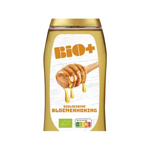 Bio+ bloemhoning knijpfles Fles 350 Gram
