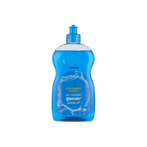 g'woon afwasmiddel extra hygiëne fles 0.5 l