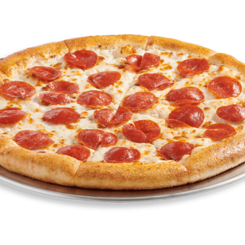 Italiaanse pizza peperoni
