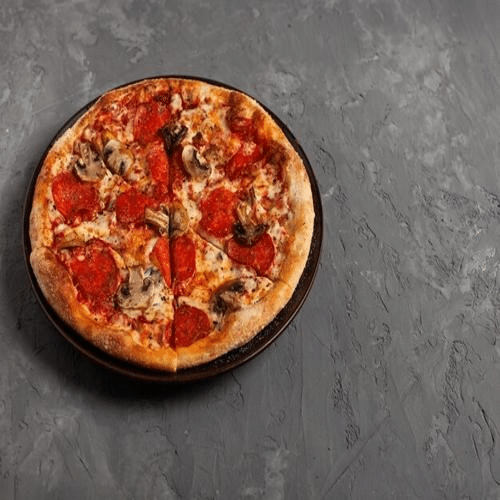 Con aglio pizza 30cm