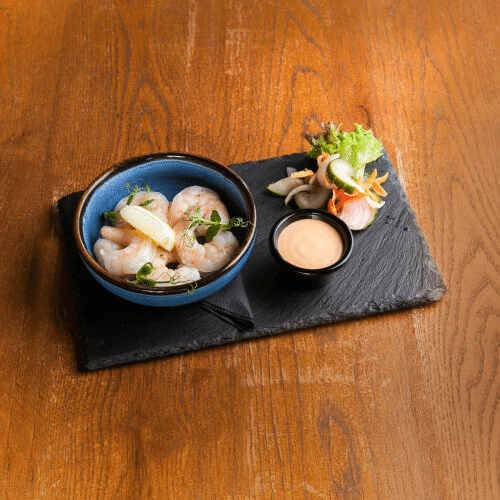 Gebakken gamba's