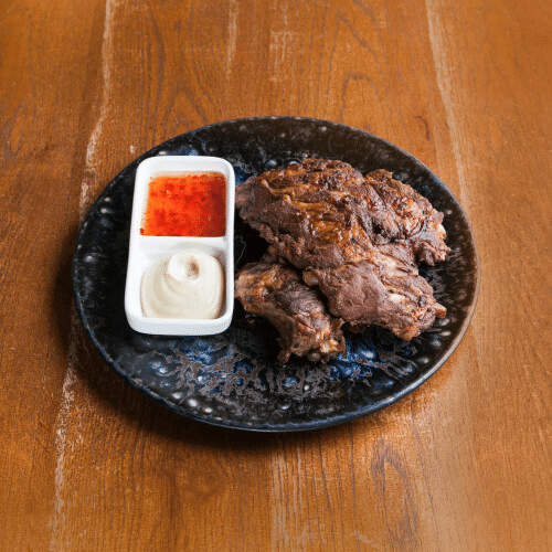 Spareribs menu