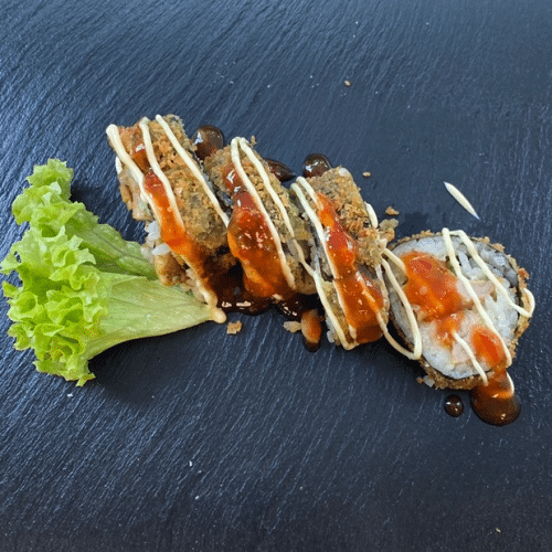 Fried kip roll