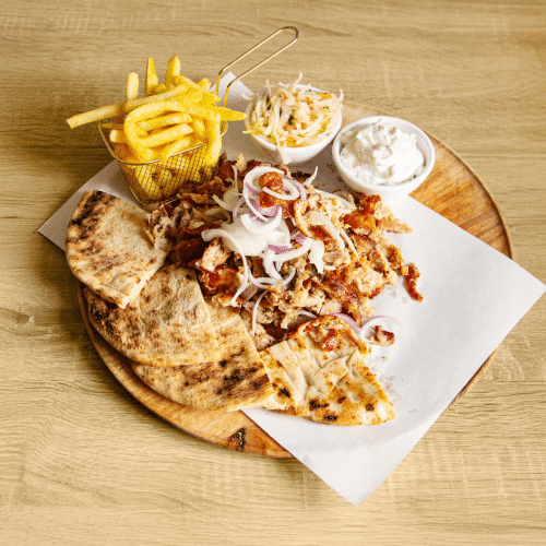 Gyros kip schotel