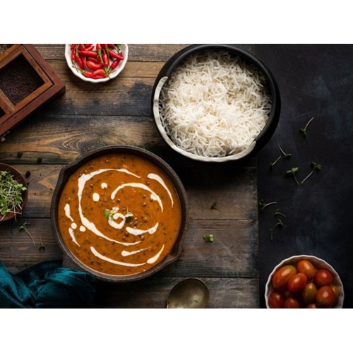 DAL MAKHANI (Served with aromatic, long-grained Basmati Rice)