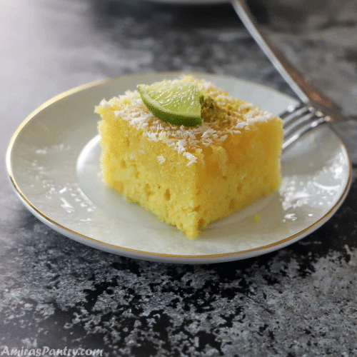 Revani citroencake