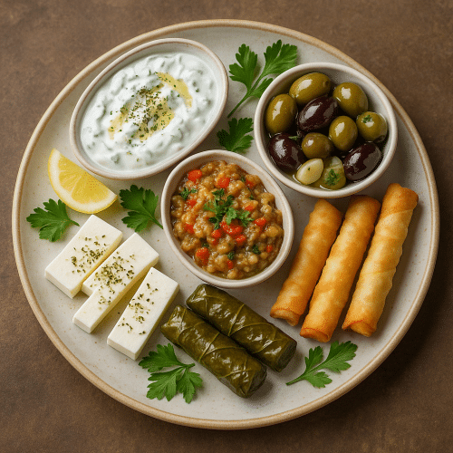 Mezze 4 personen