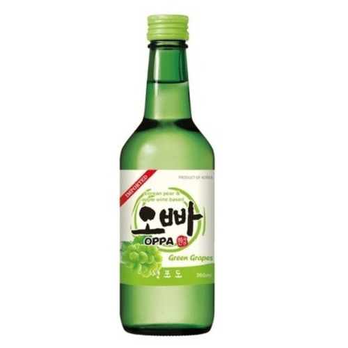 Korean soju grapes 350ml