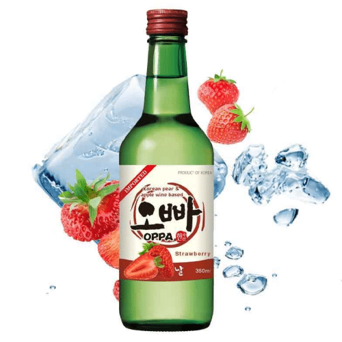 Korean soju strawberry 350ml