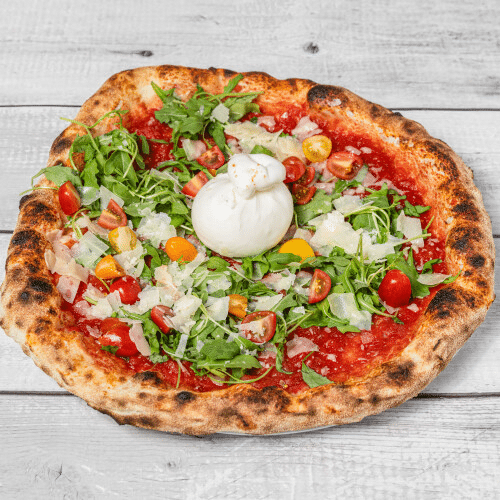 Pizza burrata