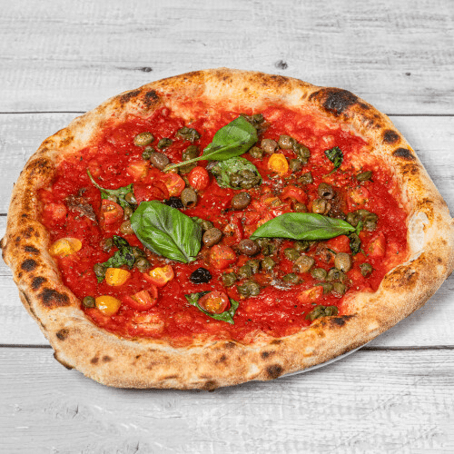 Pizza puttanesca