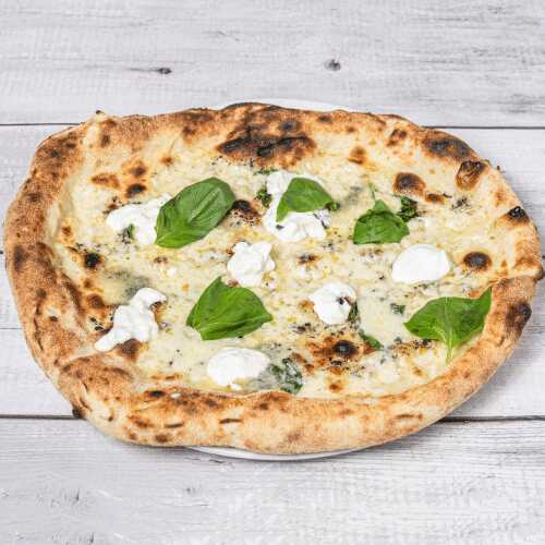 Pizza tartufo e formaggi