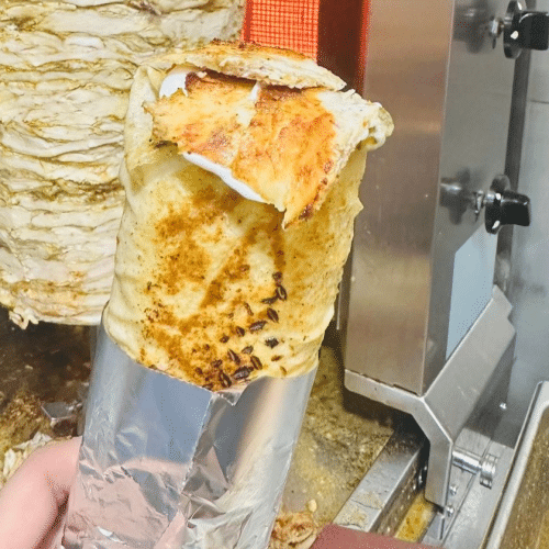 Broodje kip shoarma