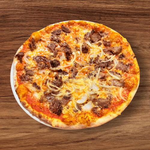 Pizza vlees
