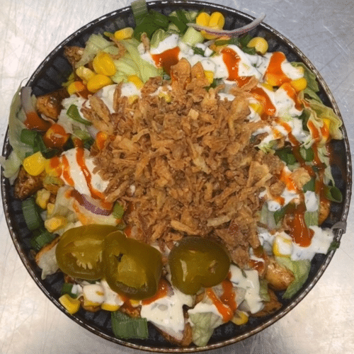 Grill chicken platter