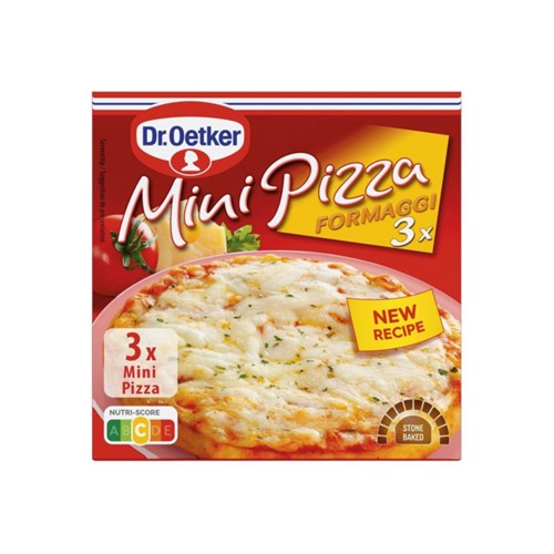 Dr. Oetker mini pizza formaggi 3x
